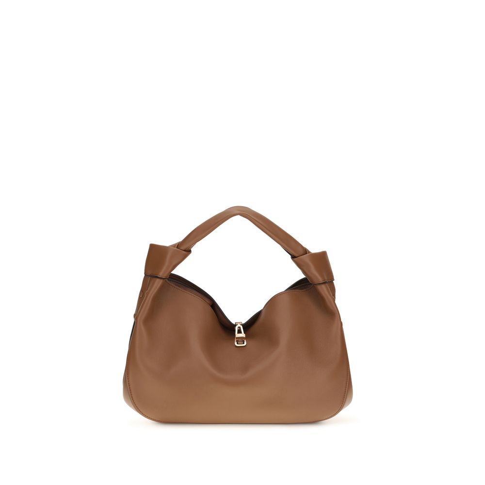 Gabriela Hearst Brown Lamb Ovis Aries Aries Handbag Curated Luxury Accessories by Orvyn