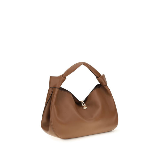 Gabriela Hearst Brown Lamb Ovis Aries Aries Handbag Curated Luxury Accessories by Orvyn