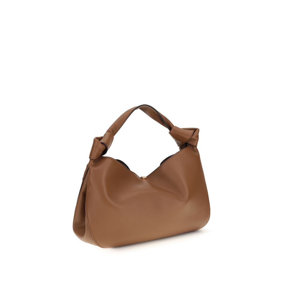 Gabriela Hearst Brown Lamb Ovis Aries Aries Handbag Curated Luxury Accessories by Orvyn