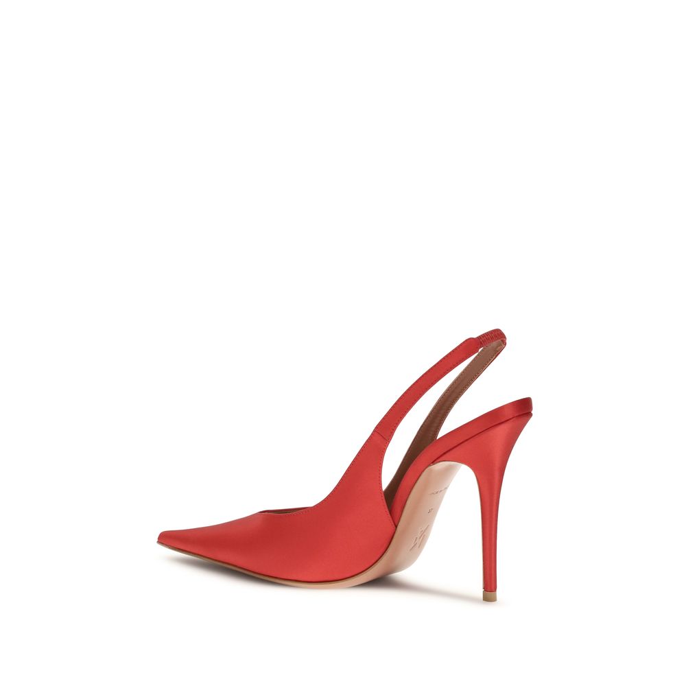Amina Muaddi Multicolor Silk High Heel Pumps Curated Luxury Accessories by Orvyn