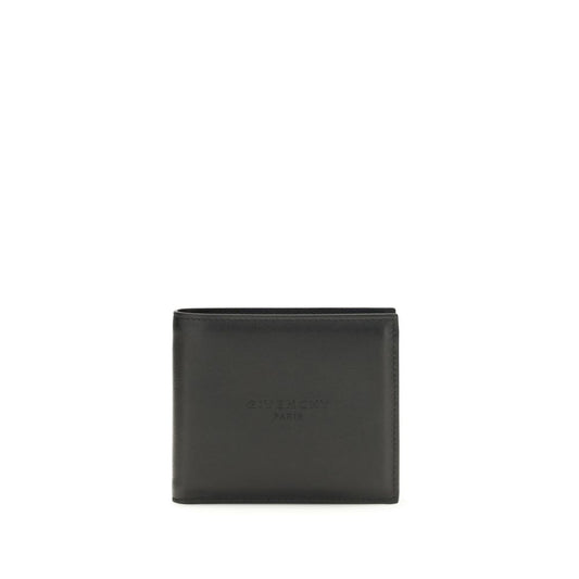 Givenchy Black Calf Leather Bos Taurus Wallet Curated Luxury Accessories by Orvyn