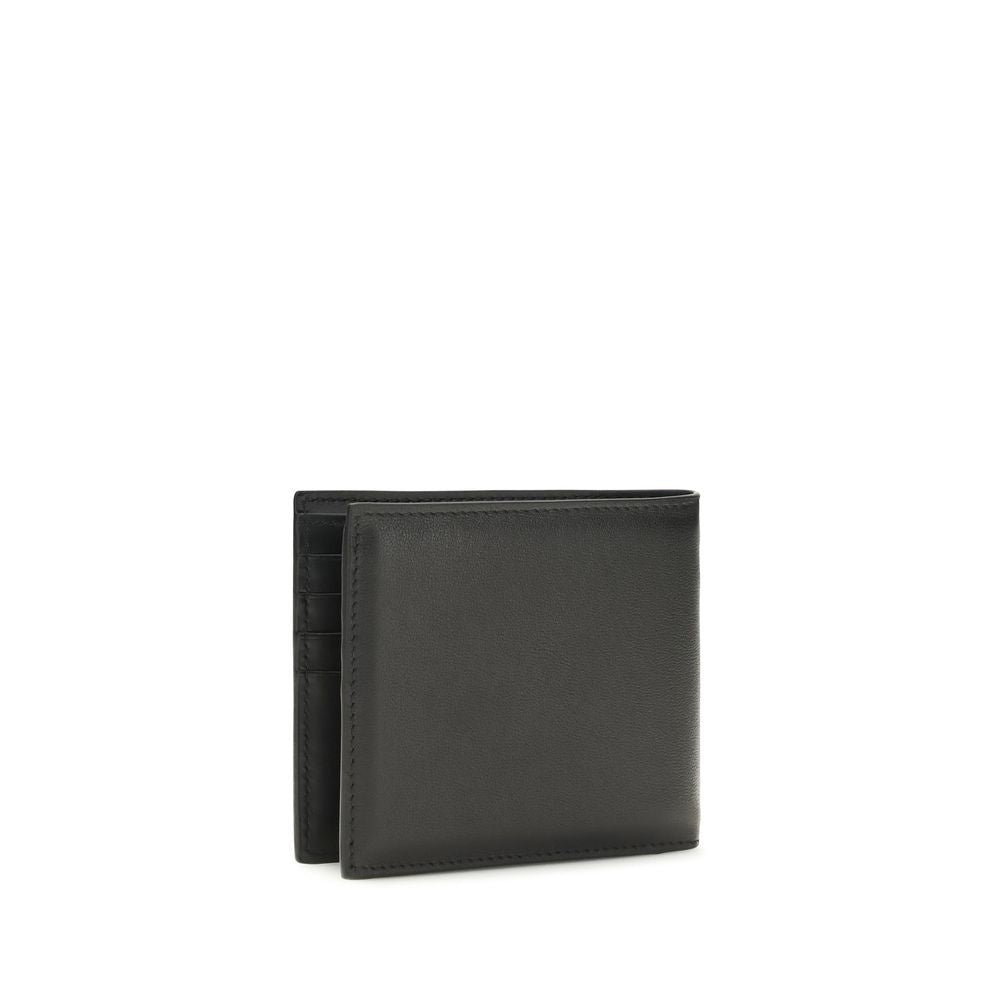 Givenchy Black Calf Leather Bos Taurus Wallet Curated Luxury Accessories by Orvyn