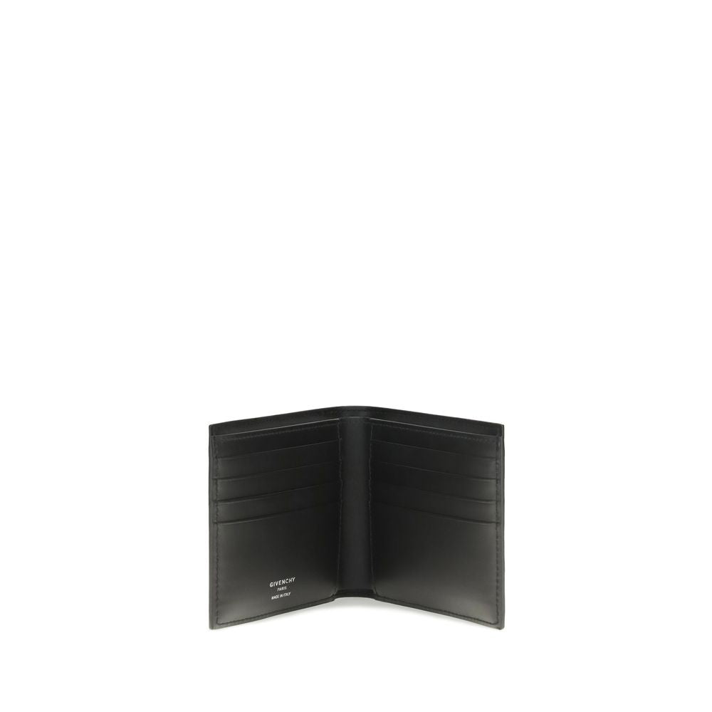 Givenchy Black Calf Leather Bos Taurus Wallet Curated Luxury Accessories by Orvyn
