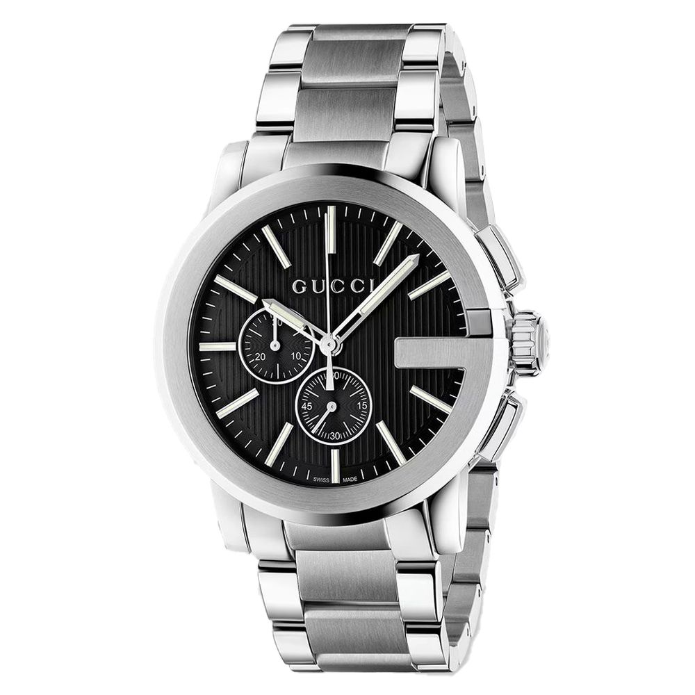 Gucci Gray Stainless Steel Dress Watch Curated Luxury Accessories by Orvyn
