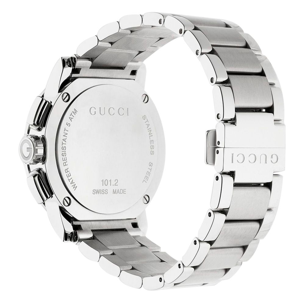 Gucci Gray Stainless Steel Dress Watch Curated Luxury Accessories by Orvyn