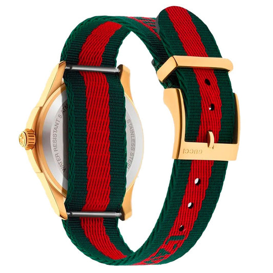 Gucci Multicolor Nylon Bracelet Watch Curated Luxury Accessories by Orvyn