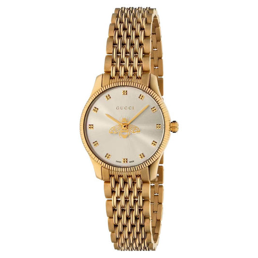 Gucci Gold Stainless Steel Dress Watch Curated Luxury Accessories by Orvyn