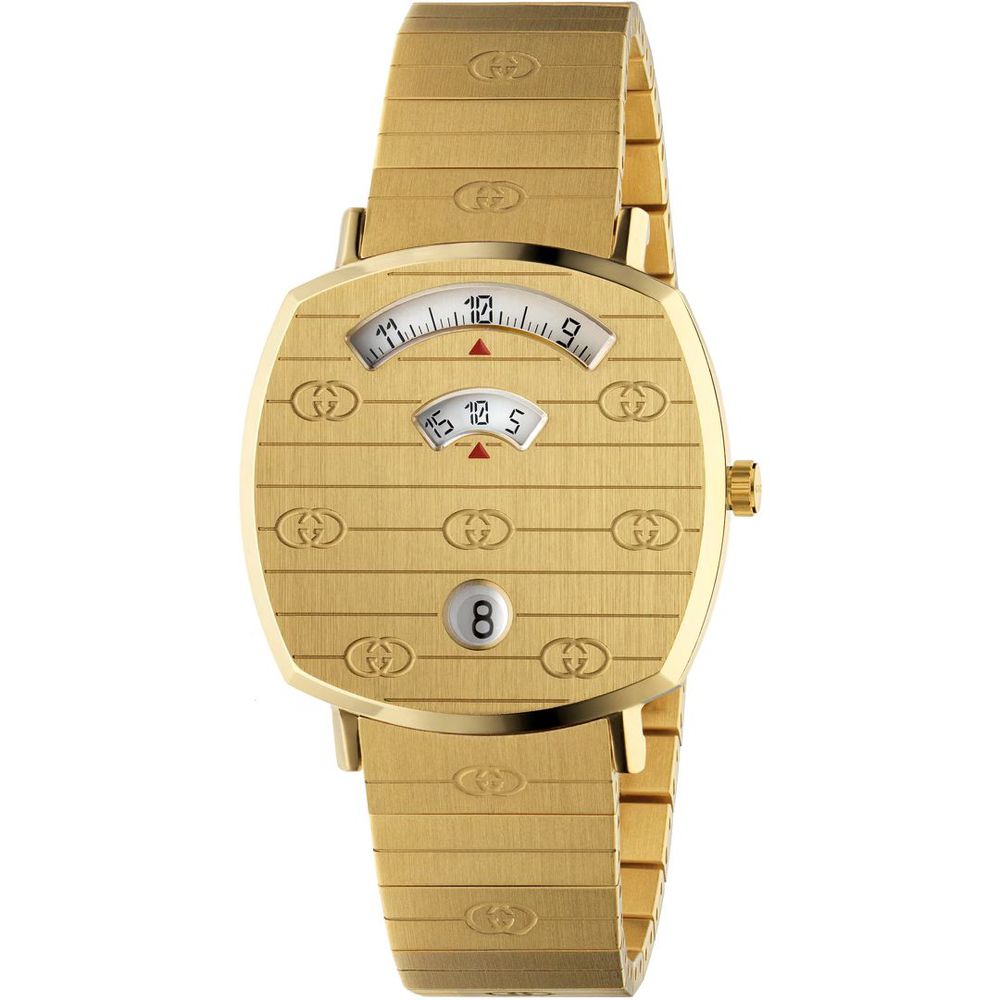 Gucci Gold Stainless Steel Dress Watch Curated Luxury Accessories by Orvyn