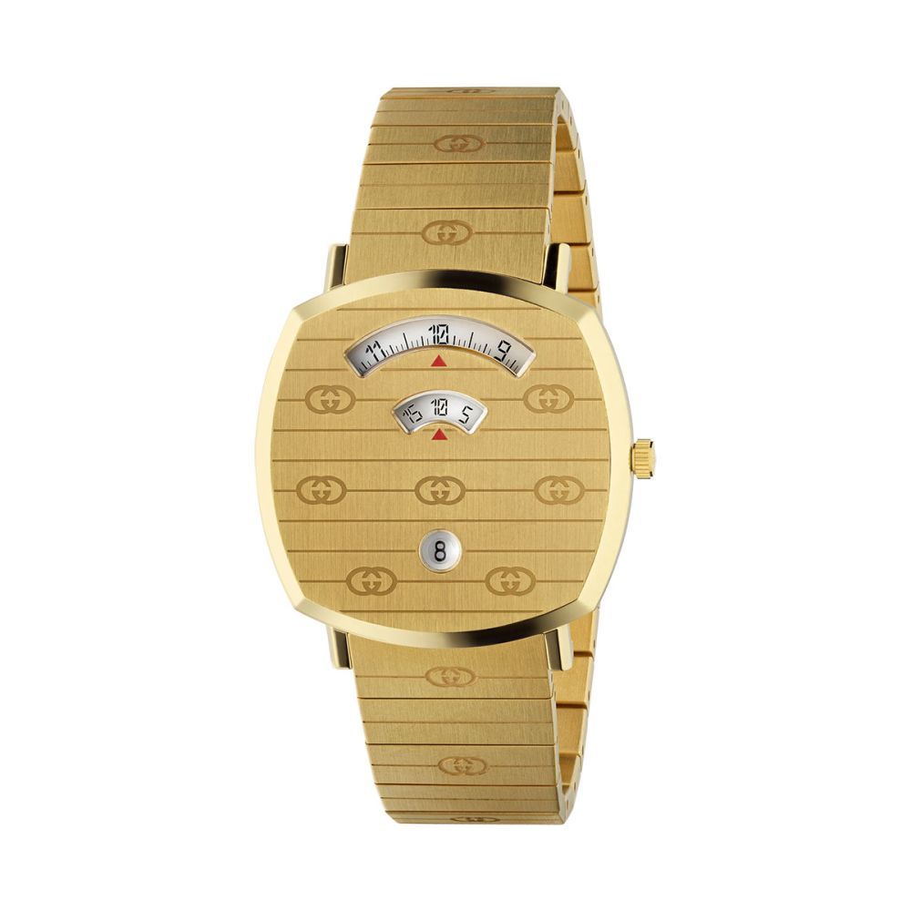 Gucci Gold Stainless Steel Dress Watch Curated Luxury Accessories by Orvyn