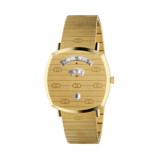 Gucci Gold Stainless Steel Dress Watch Curated Luxury Accessories by Orvyn