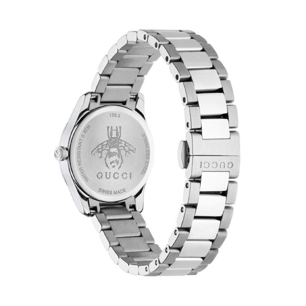 Gucci Gray Stainless Steel Dress Watch Curated Luxury Accessories by Orvyn