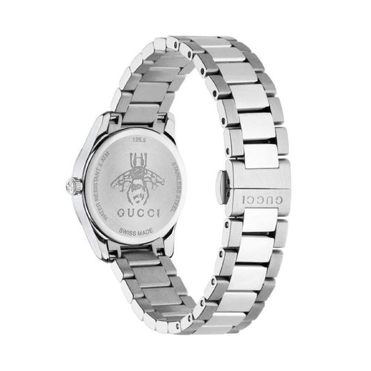 Gucci Gray Stainless Steel Dress Watch Curated Luxury Accessories by Orvyn