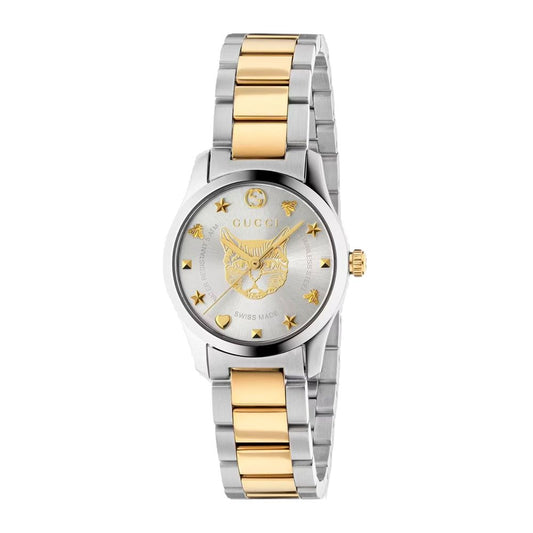 Gucci Gold Stainless Steel Dress Watch Curated Luxury Accessories by Orvyn