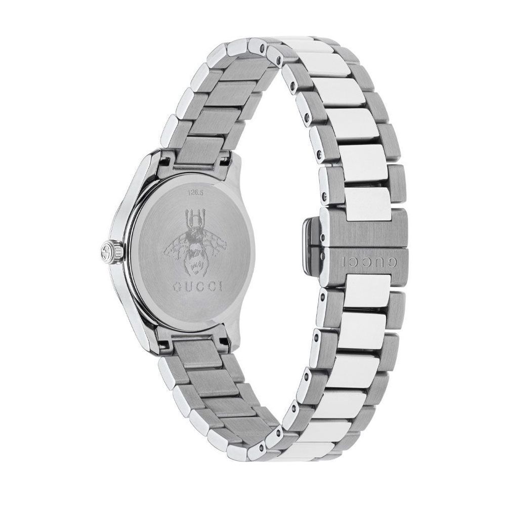 Gucci Gray Stainless Steel Dress Watch Curated Luxury Accessories by Orvyn