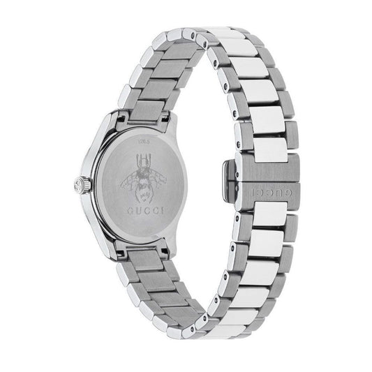 Gucci Gray Stainless Steel Dress Watch Curated Luxury Accessories by Orvyn