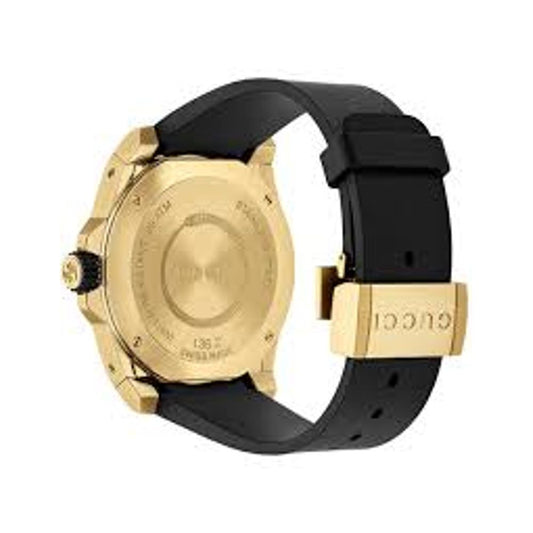 Gucci Black Rubber Sport Watch Curated Luxury Accessories by Orvyn