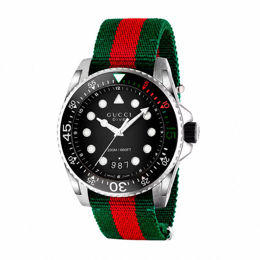Gucci Multicolor Nylon Sport Watch Curated Luxury Accessories by Orvyn