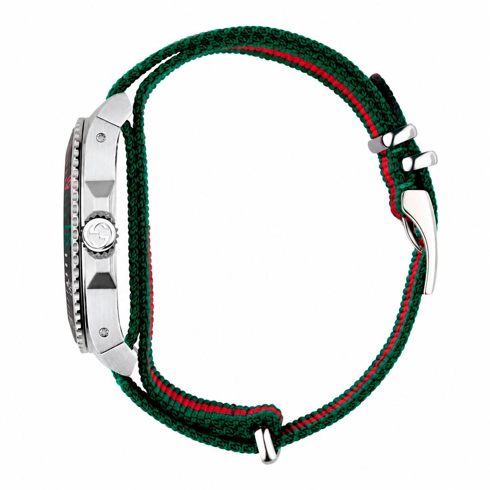 Gucci Multicolor Nylon Sport Watch Curated Luxury Accessories by Orvyn