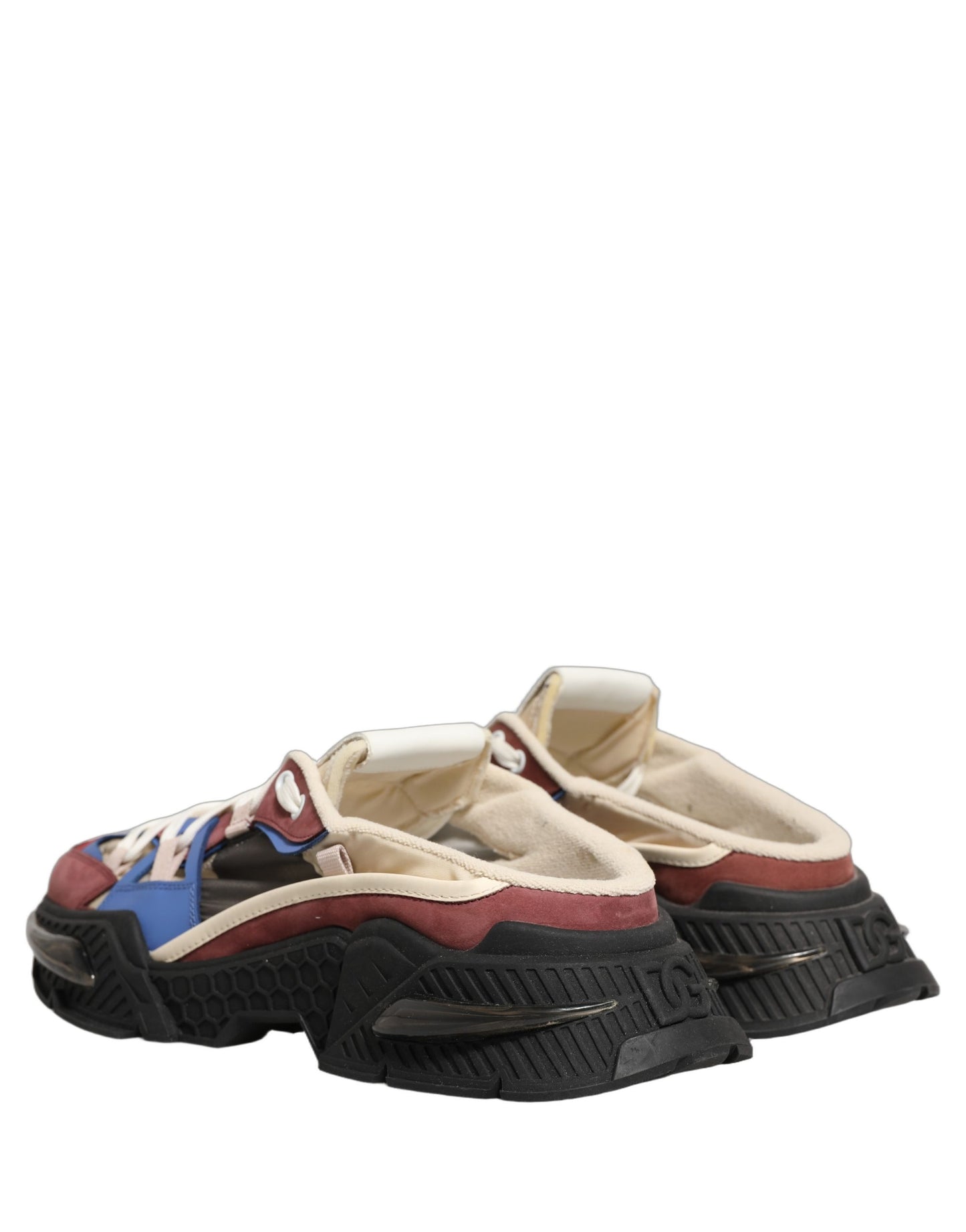 Dolce & Gabbana Multicolor Panelled Airmaster Sneakers Shoes Curated Luxury Accessories by Orvyn