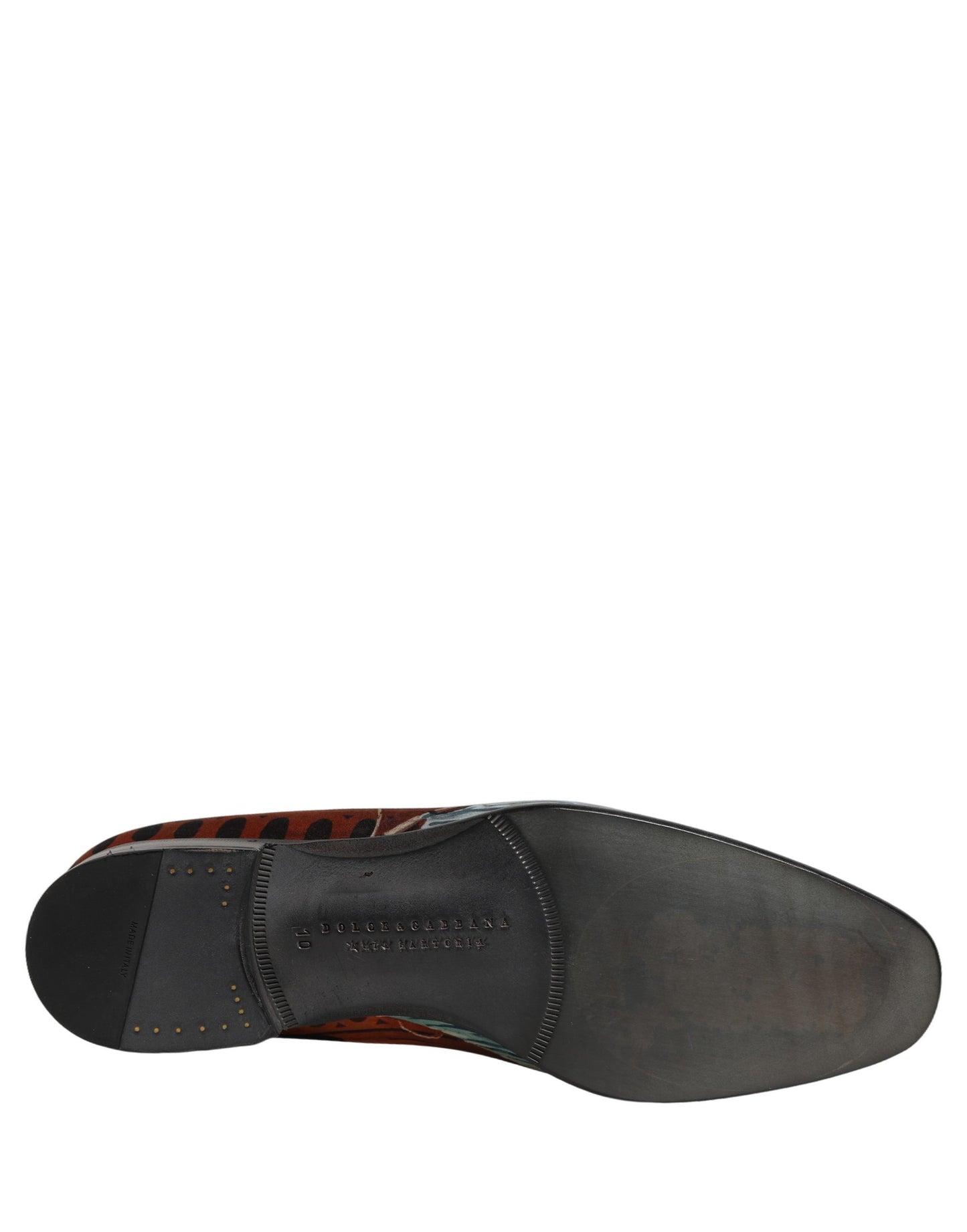 Dolce & Gabbana Multicolor Lion Print Slip On Loafers Shoes Curated Luxury Accessories by Orvyn