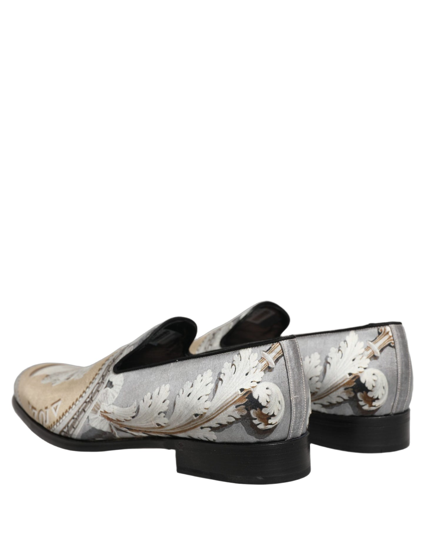 Dolce & Gabbana Multicolor Roman Slip On Dress Loafers Shoes Curated Luxury Accessories by Orvyn