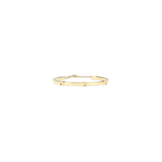 Fendi Gold Bronze Bracelet Curated Luxury Accessories by Orvyn