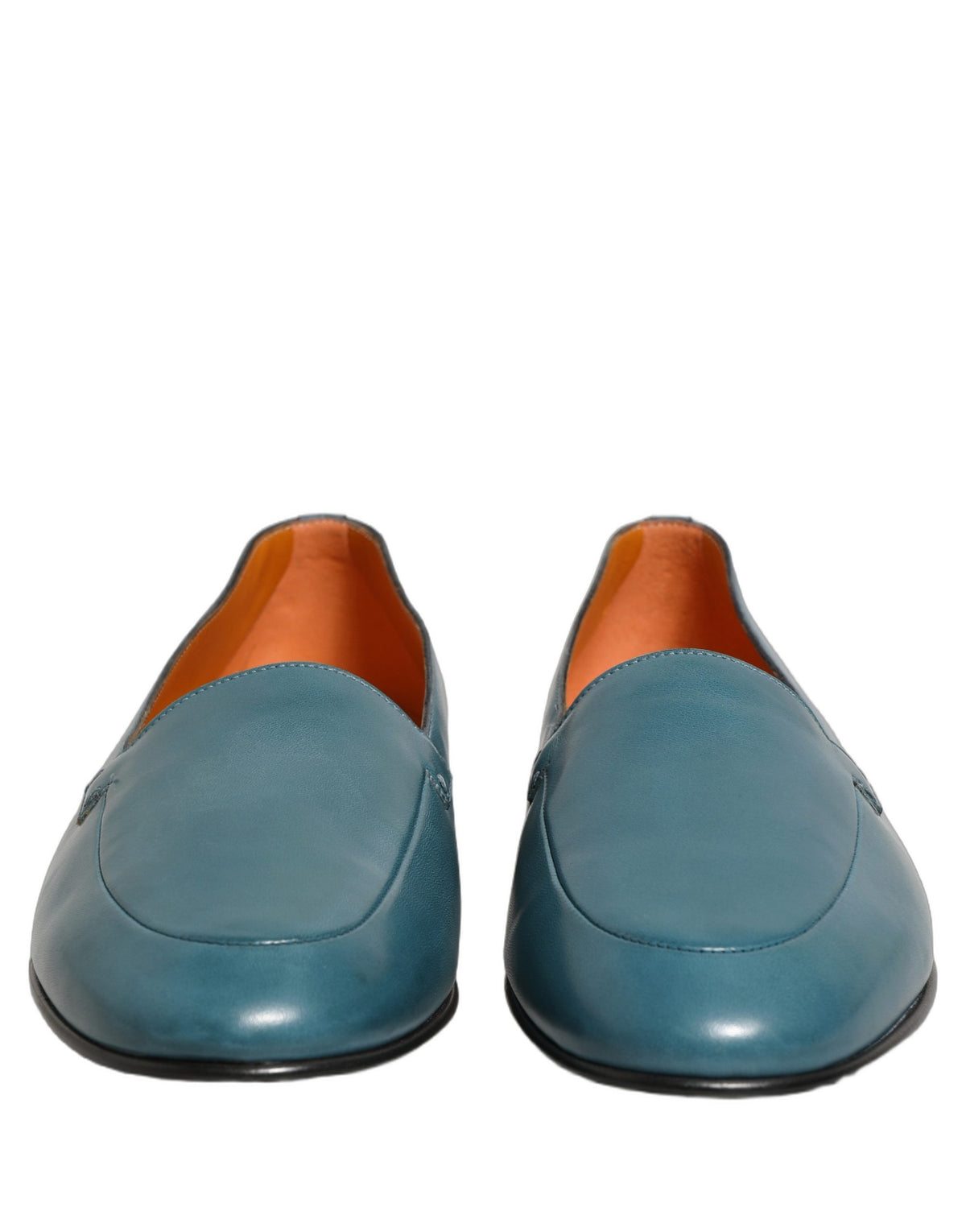 Dolce & Gabbana Blue 'Slip-On' Mini Loafers blau
