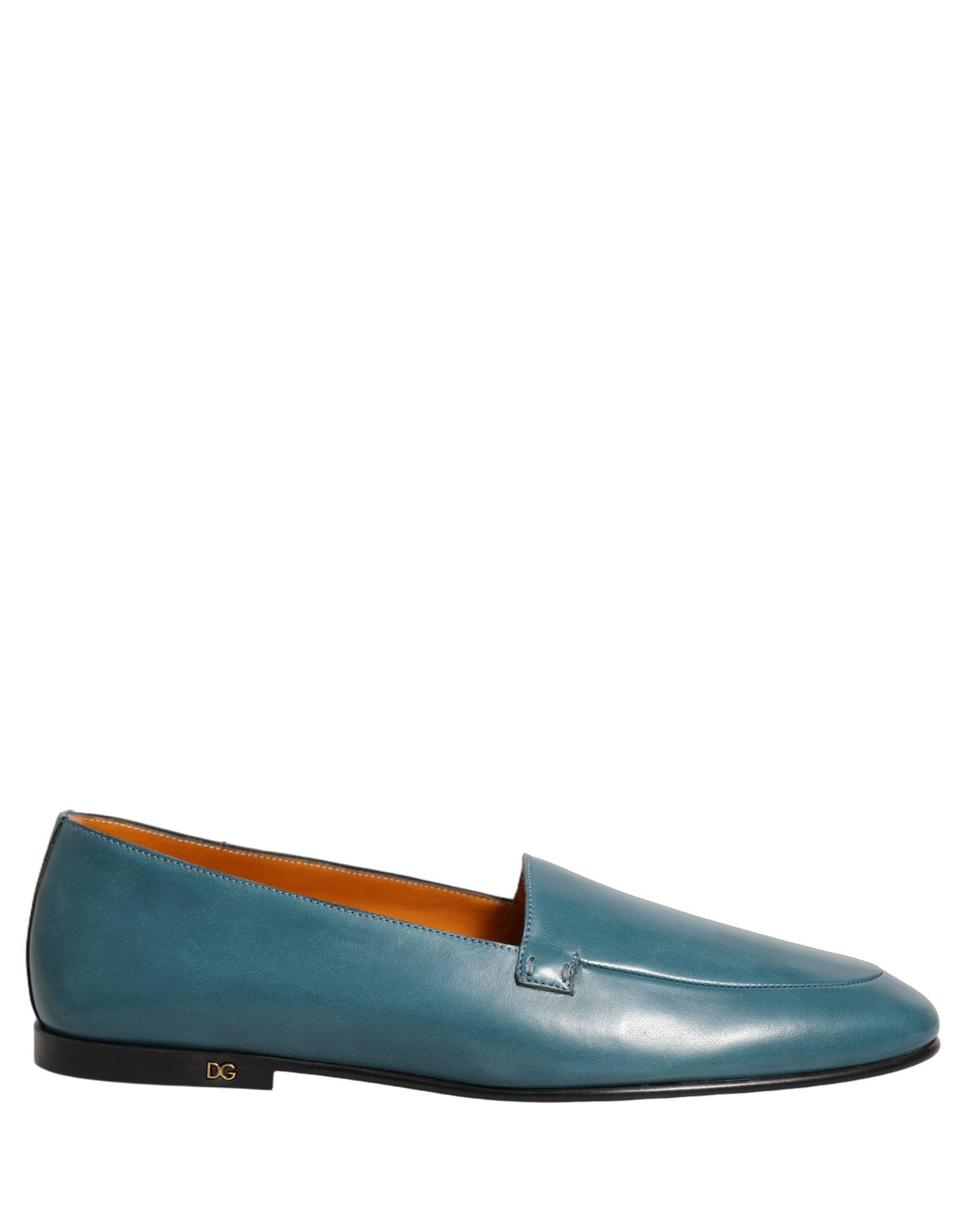 Dolce & Gabbana Blue 'Slip-On' Mini Loafers blau