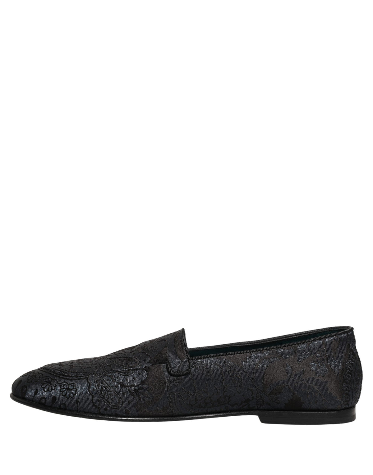 Dolce & Gabbana Blue 'Slip-On' Mini Loafers blau