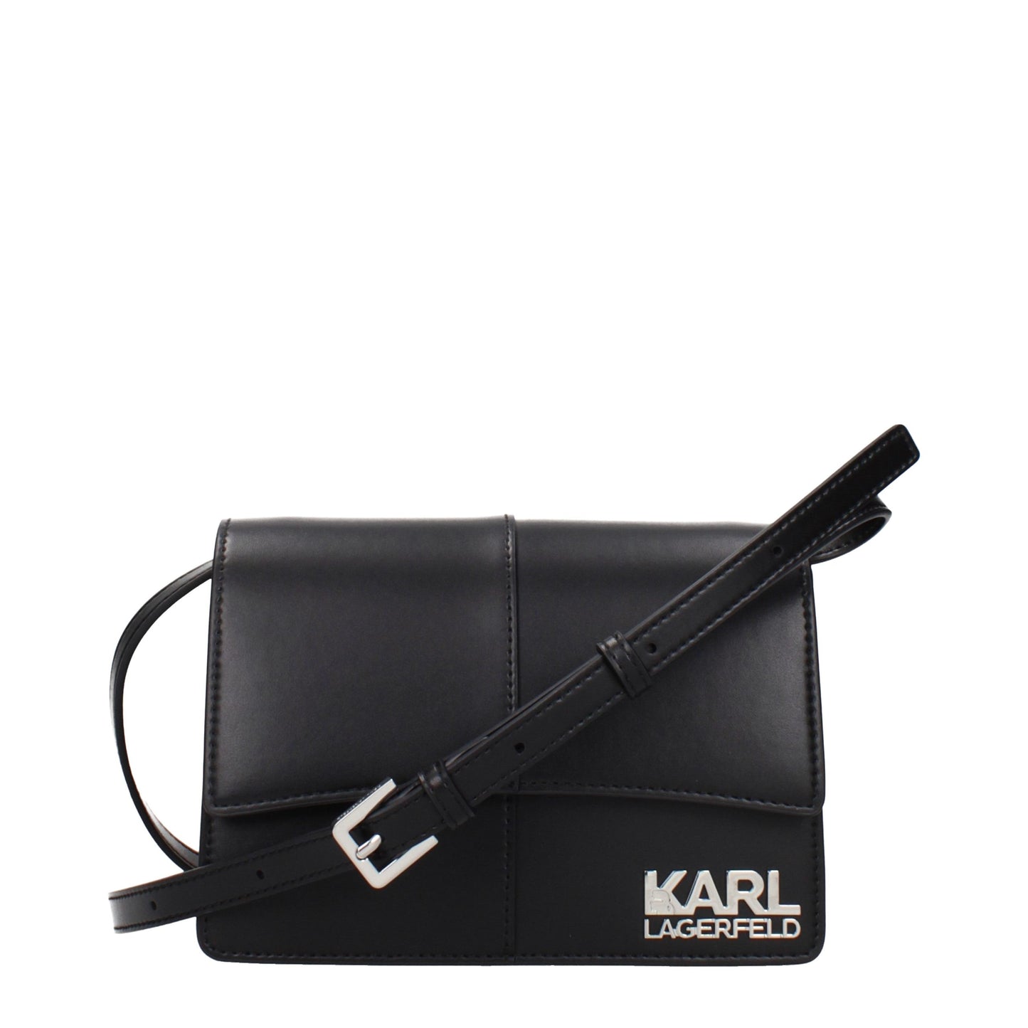 Karl Lagerfeld Black Polyethylene Crossbody Bag Curated Luxury Accessories by Orvyn