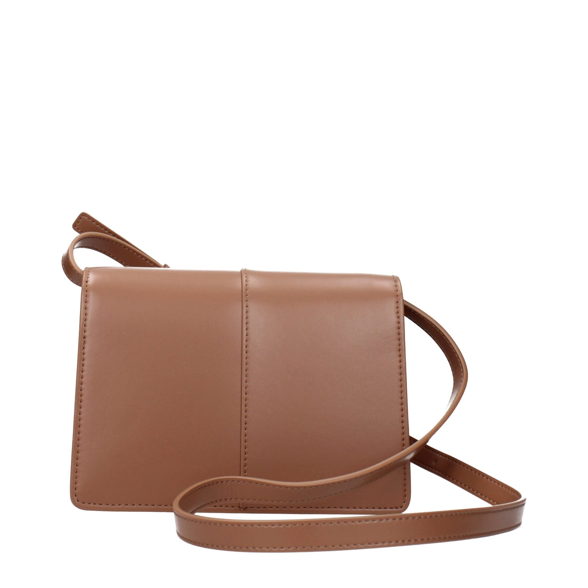 Karl Lagerfeld Brown Polyethylene Crossbody Bag Curated Luxury Accessories by Orvyn