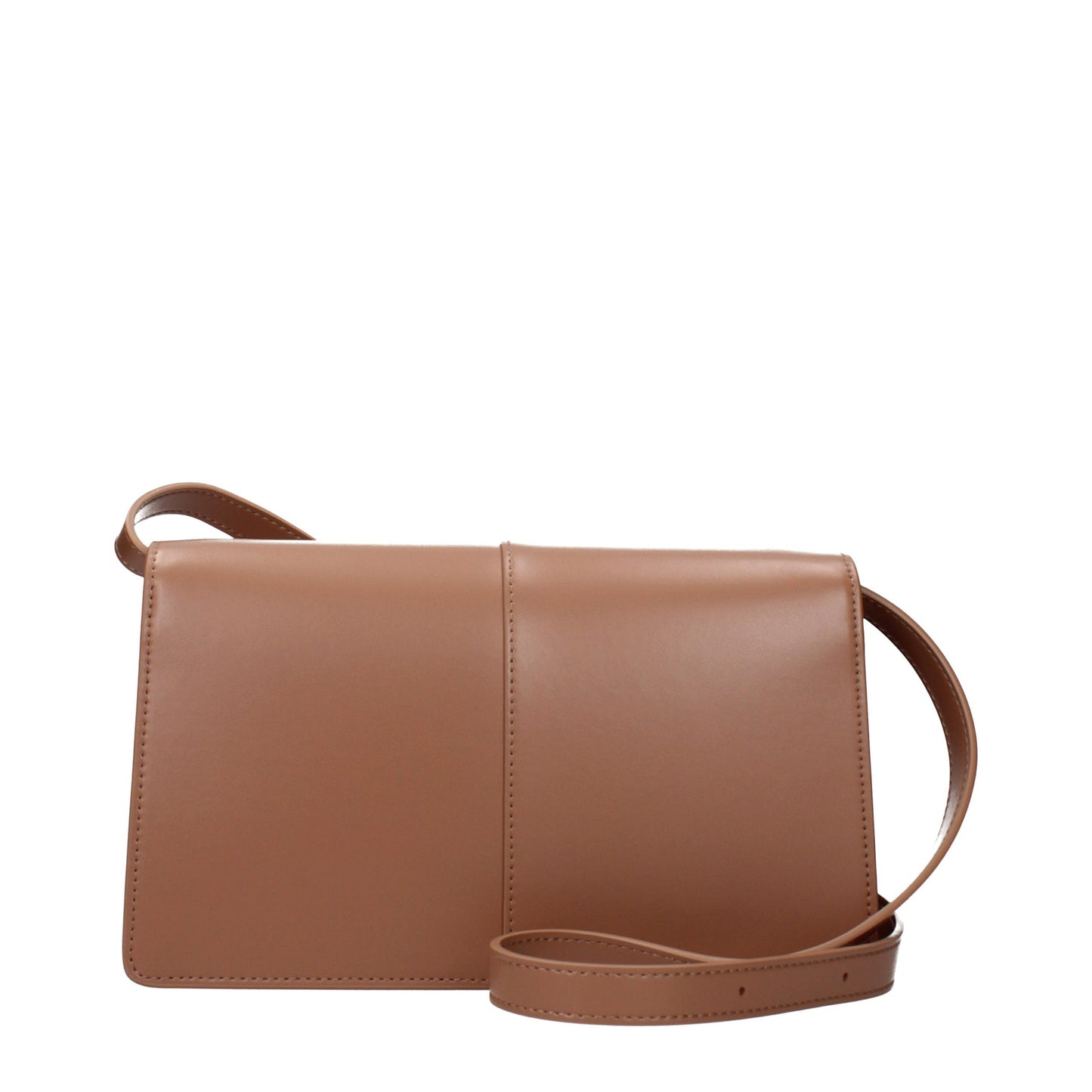 Karl Lagerfeld Brown Polyethylene Crossbody Bag Curated Luxury Accessories by Orvyn