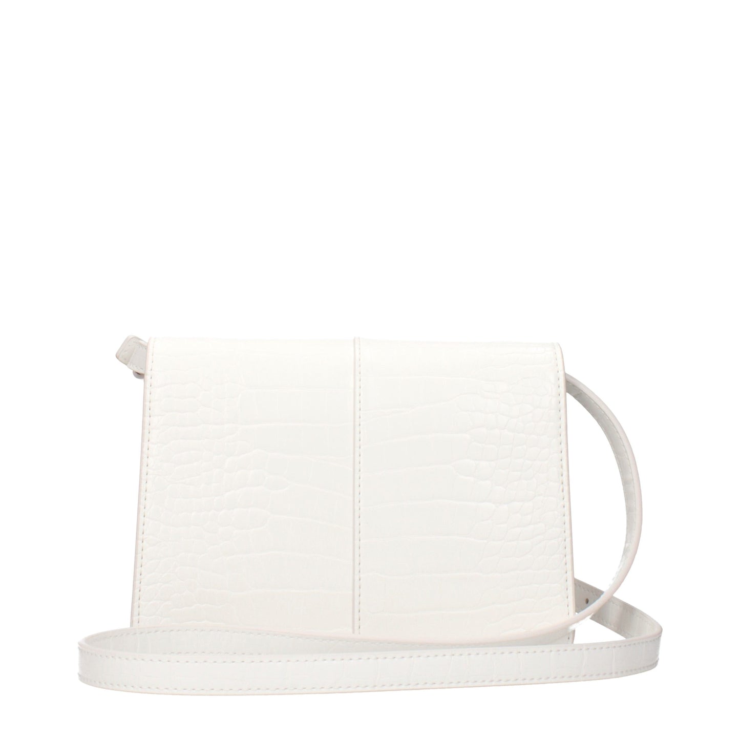 Karl Lagerfeld White Polyethylene Crossbody Bag Curated Luxury Accessories by Orvyn