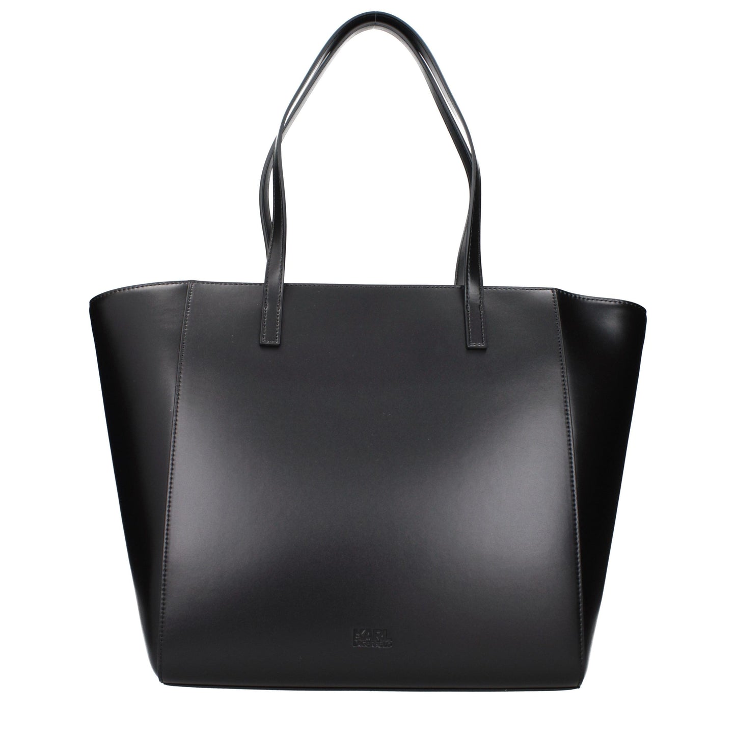 Karl Lagerfeld Black Polyethylene Shoulder Bag Curated Luxury Accessories by Orvyn