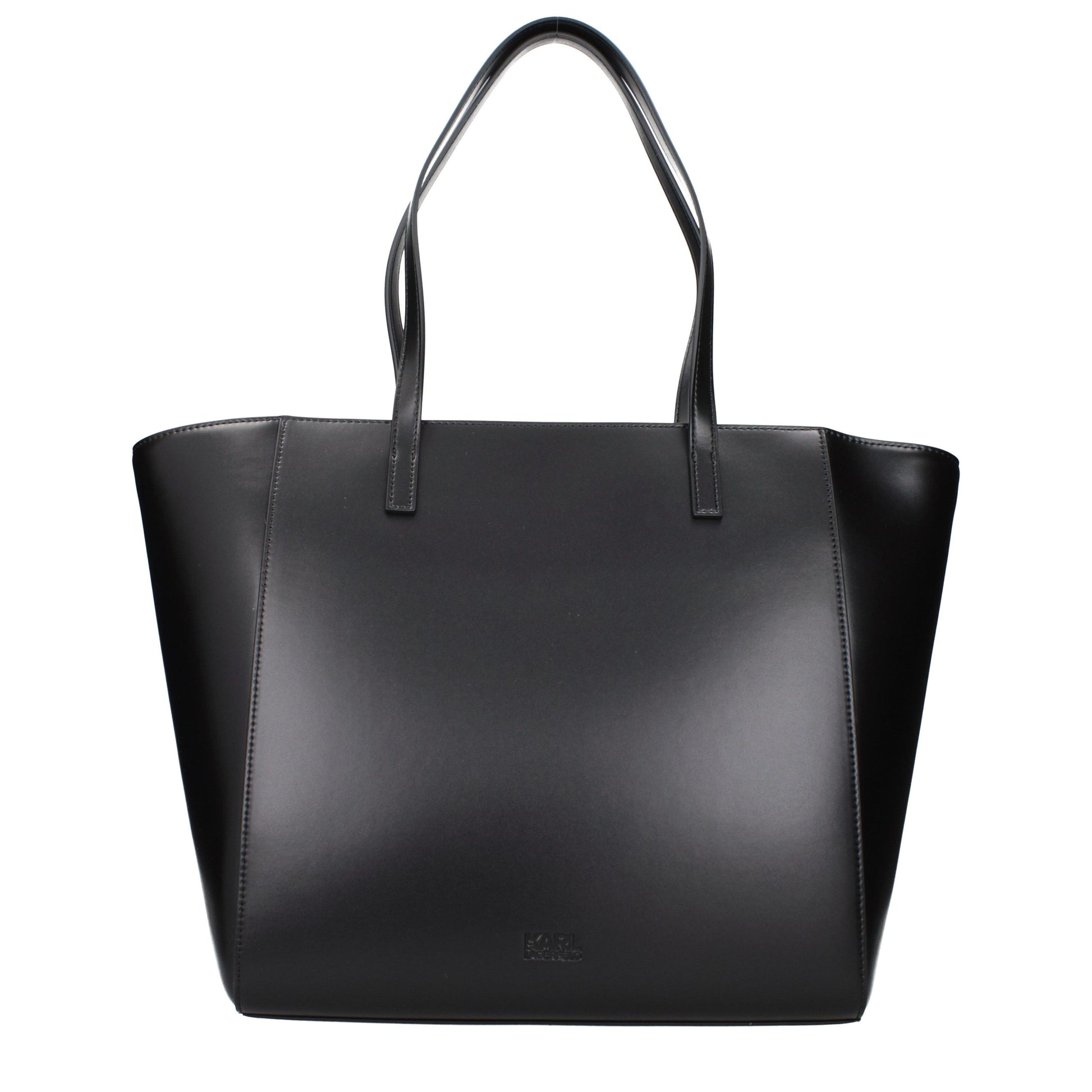 Karl Lagerfeld Black Polyethylene Shoulder Bag Curated Luxury Accessories by Orvyn