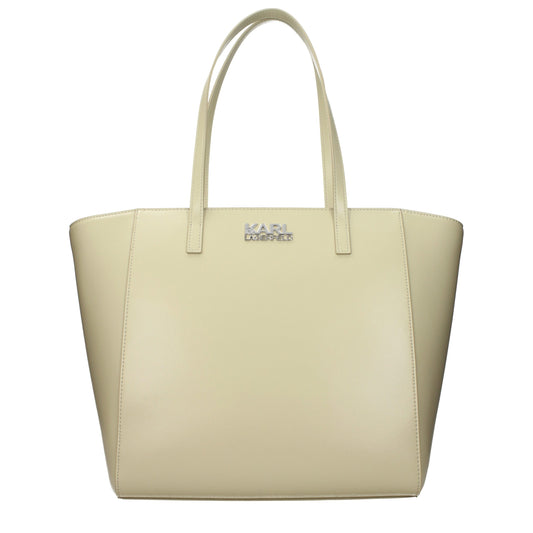 Karl Lagerfeld Green Polyethylene Shoulder Bag Curated Luxury Accessories by Orvyn
