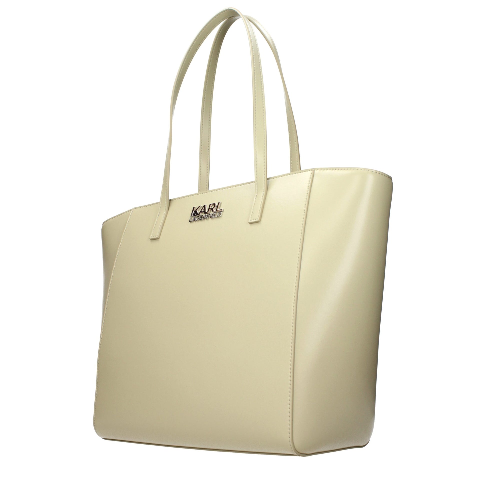 Karl Lagerfeld Green Polyethylene Shoulder Bag Curated Luxury Accessories by Orvyn
