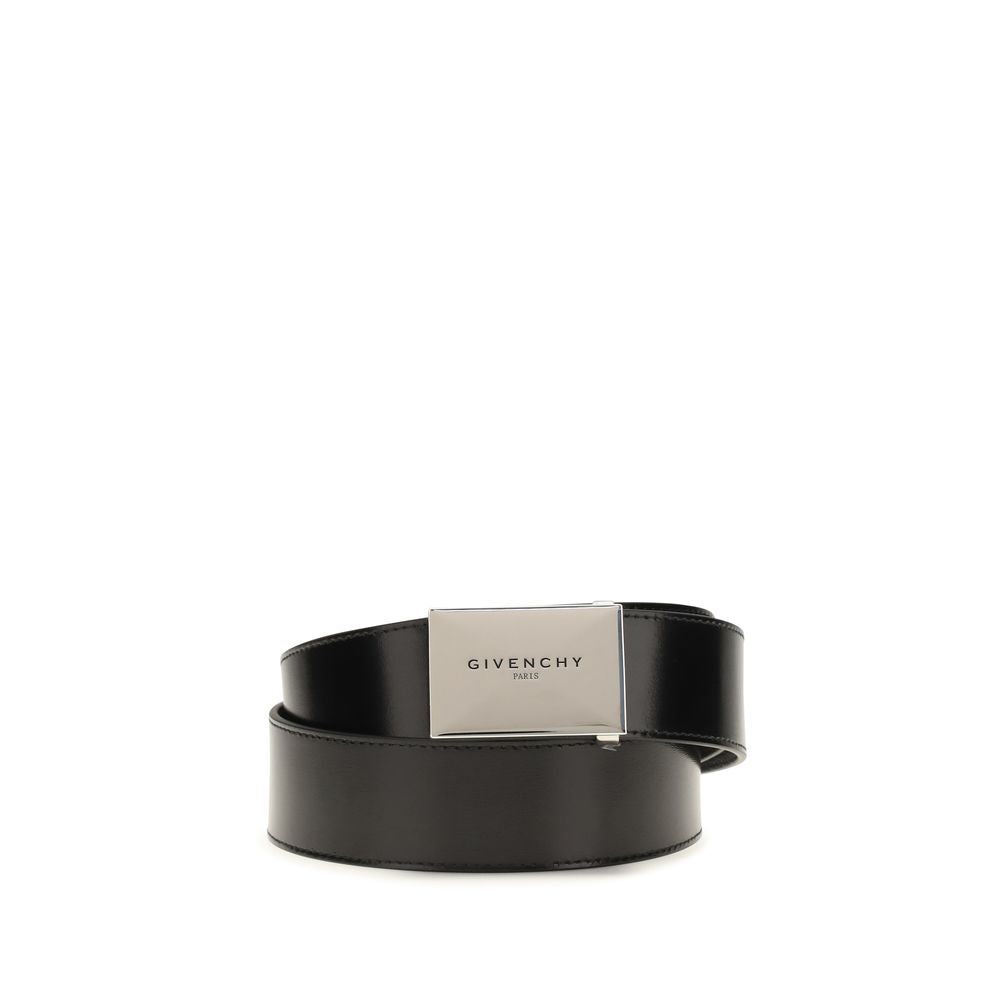 Givenchy Black Reversible Leather Belt Curated Luxury Accessories by Orvyn