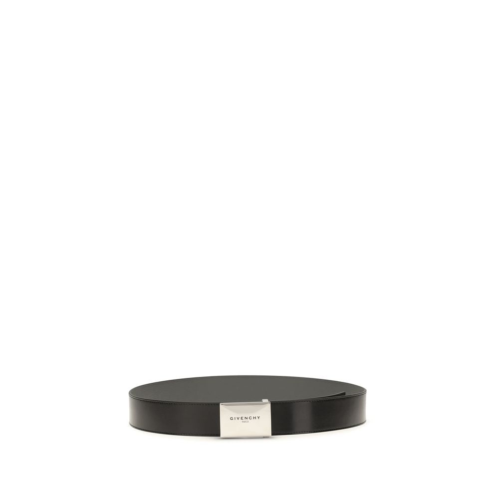 Givenchy Black Reversible Leather Belt Curated Luxury Accessories by Orvyn