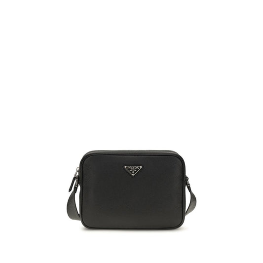 Prada Black Camera Shoulder Bag