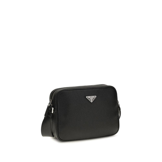 Prada Black Camera Shoulder Bag