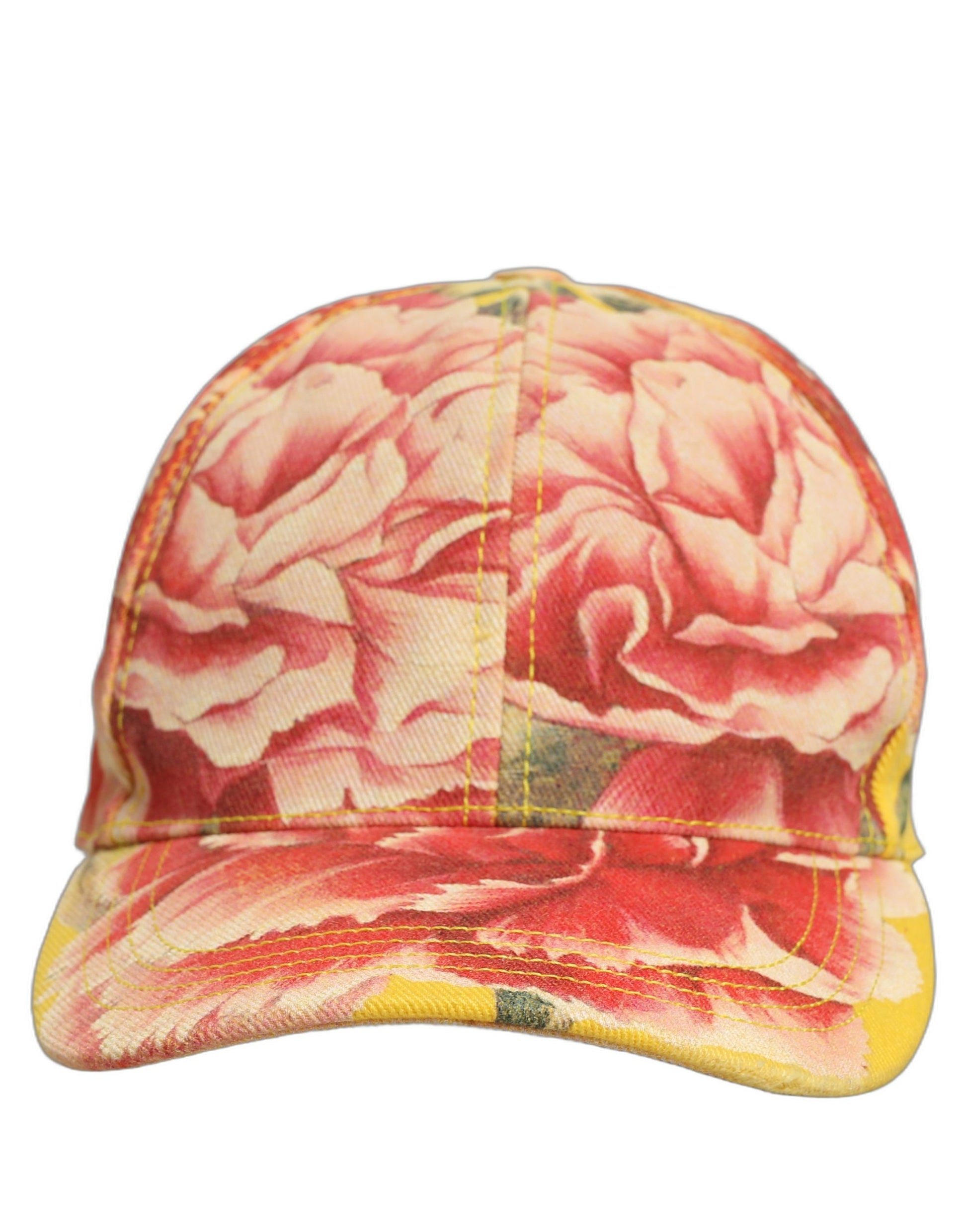 Dolce & Gabbana Men Multicolor Cotton Floral Baseball Capello Hat Curated Luxury Accessories by Orvyn