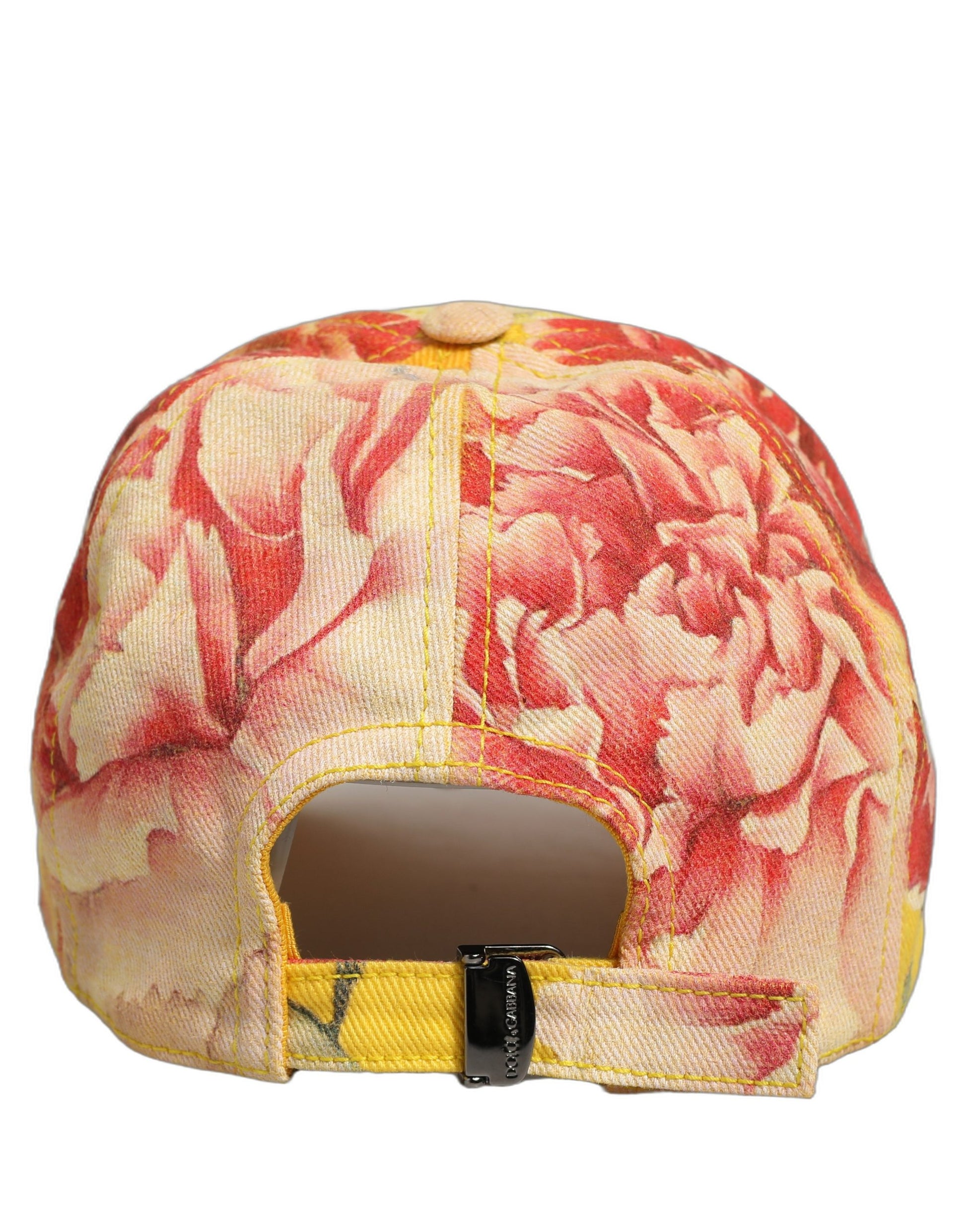 Dolce & Gabbana Men Multicolor Cotton Floral Baseball Capello Hat Curated Luxury Accessories by Orvyn