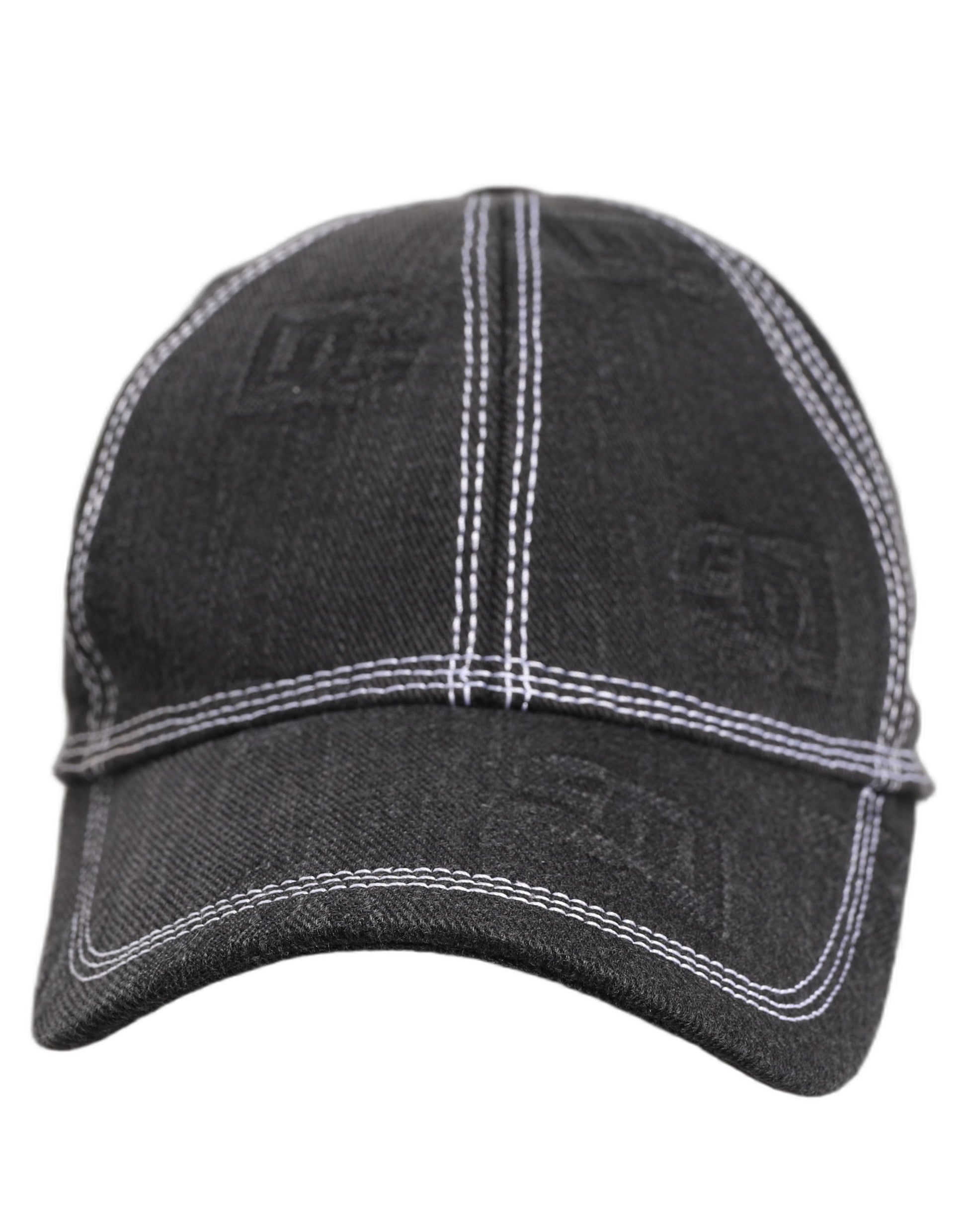 Dolce & Gabbana Men Black Cotton 6 Panel Baseball Capello Hat Curated Luxury Accessories by Orvyn