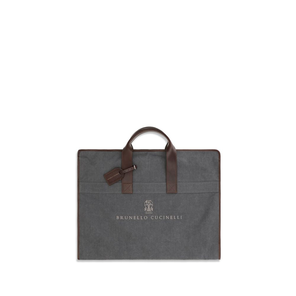 Brunello Cucinelli Gray Polyester Accessories Curated Luxury Accessories by Orvyn