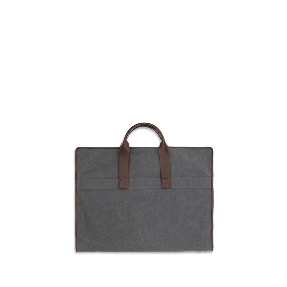 Brunello Cucinelli Gray Polyester Accessories Curated Luxury Accessories by Orvyn
