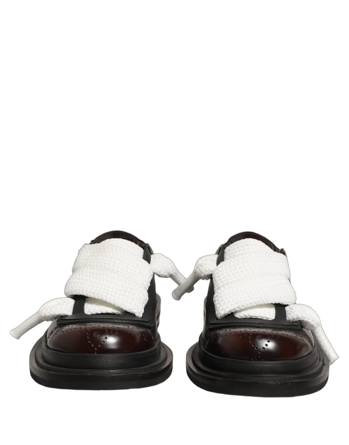 Dolce & Gabbana Brown 'Slip-On' Mini Sandals braun