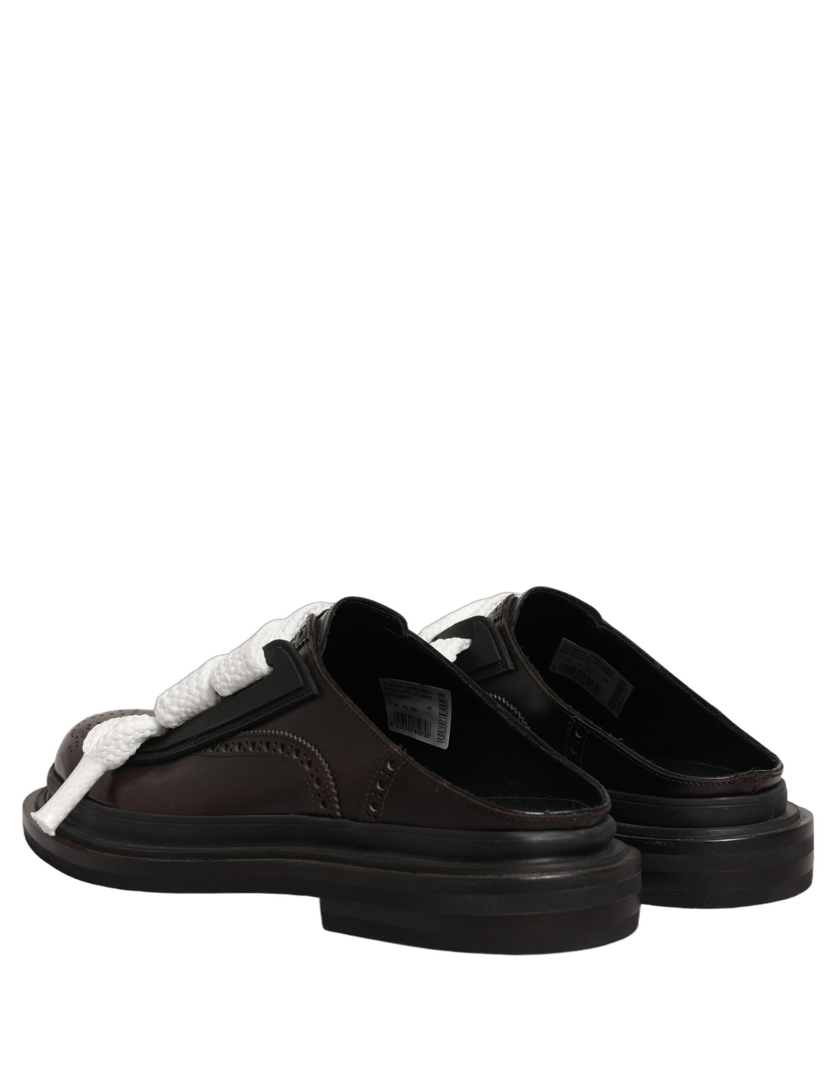 Dolce & Gabbana Brown 'Slip-On' Mini Sandals braun