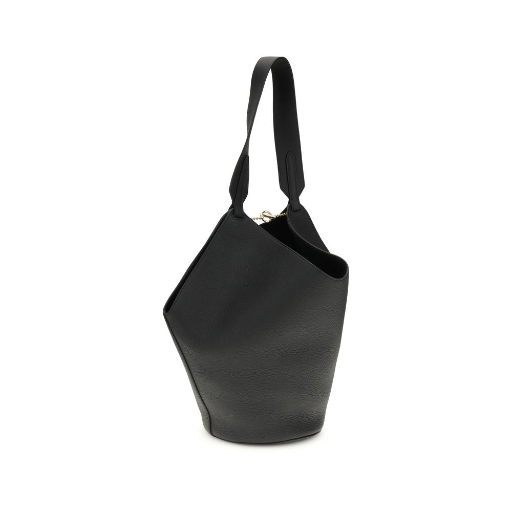 Khaite Black Lotus small Shoulder Bag