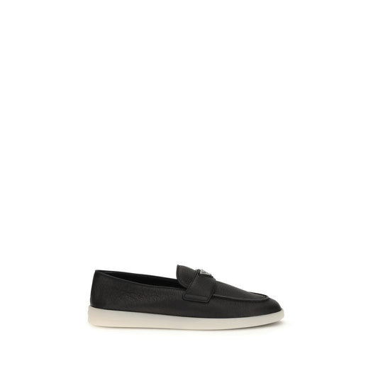 Prada Black suede Loafers